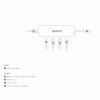 DICOTA Hub USB-C 5 w 1 Video Hub 4K PD 100W